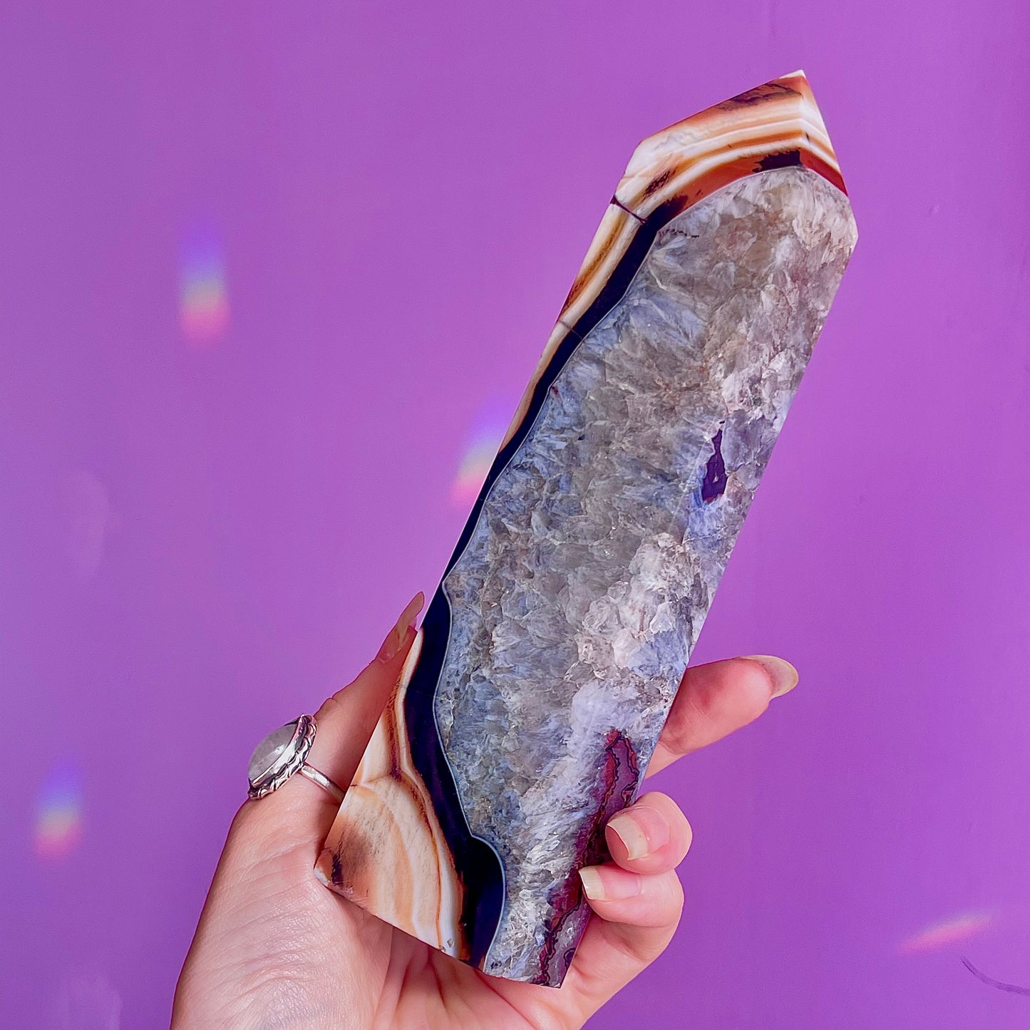 sardonyx agate tower