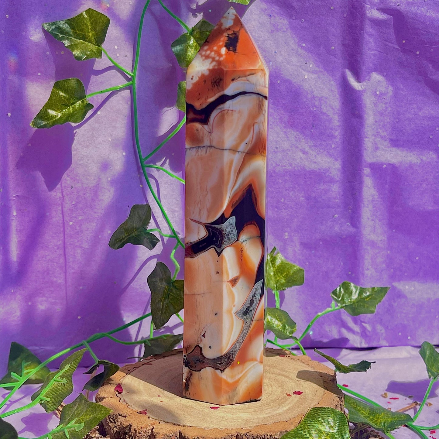 sardonyx agate tower
