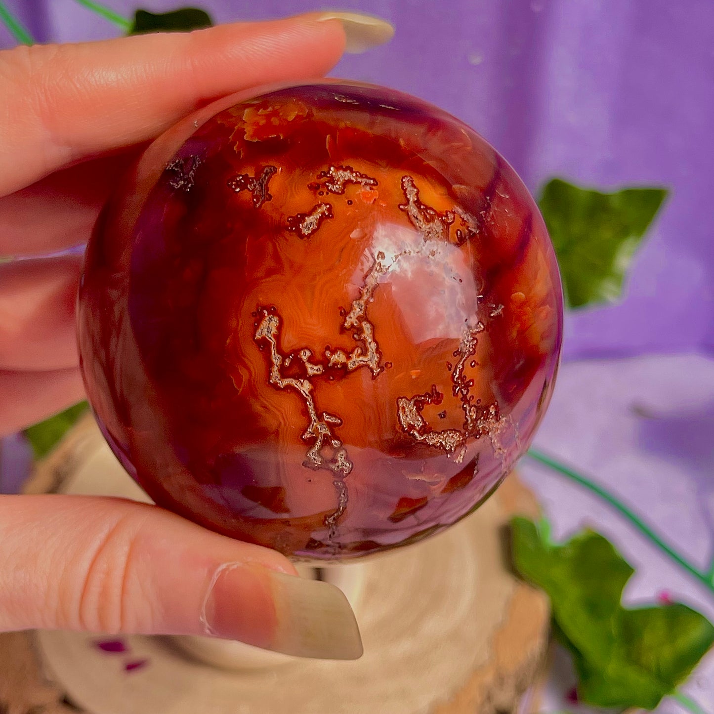 carnelian sphere A