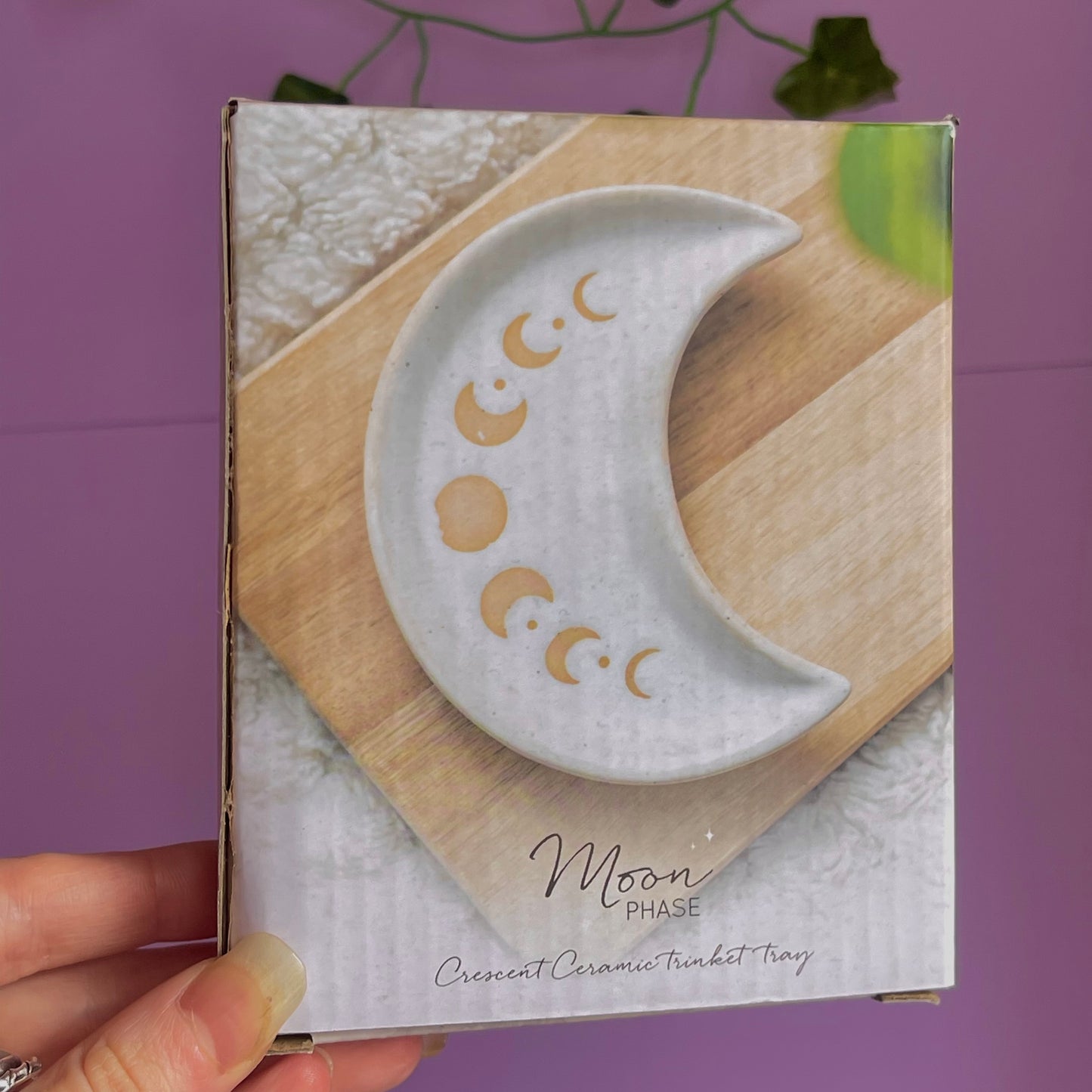 moon phase trinket dish