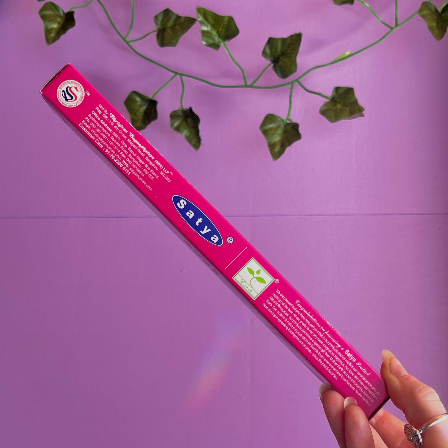 satya rose incense