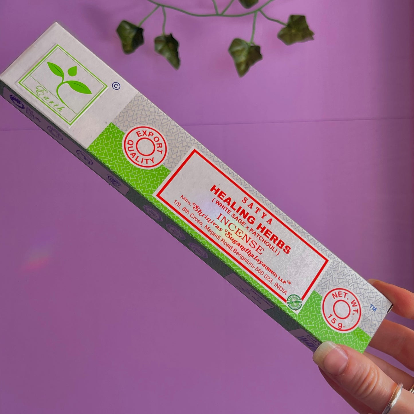 satya healing herbs incense
