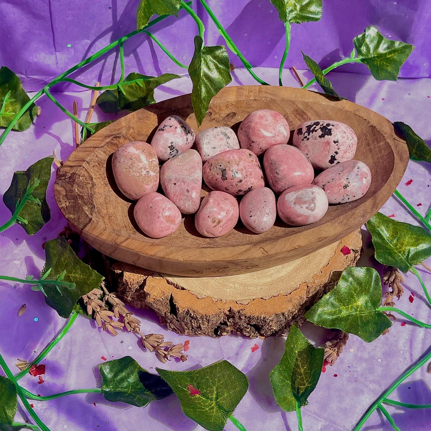 rhodonite tumble