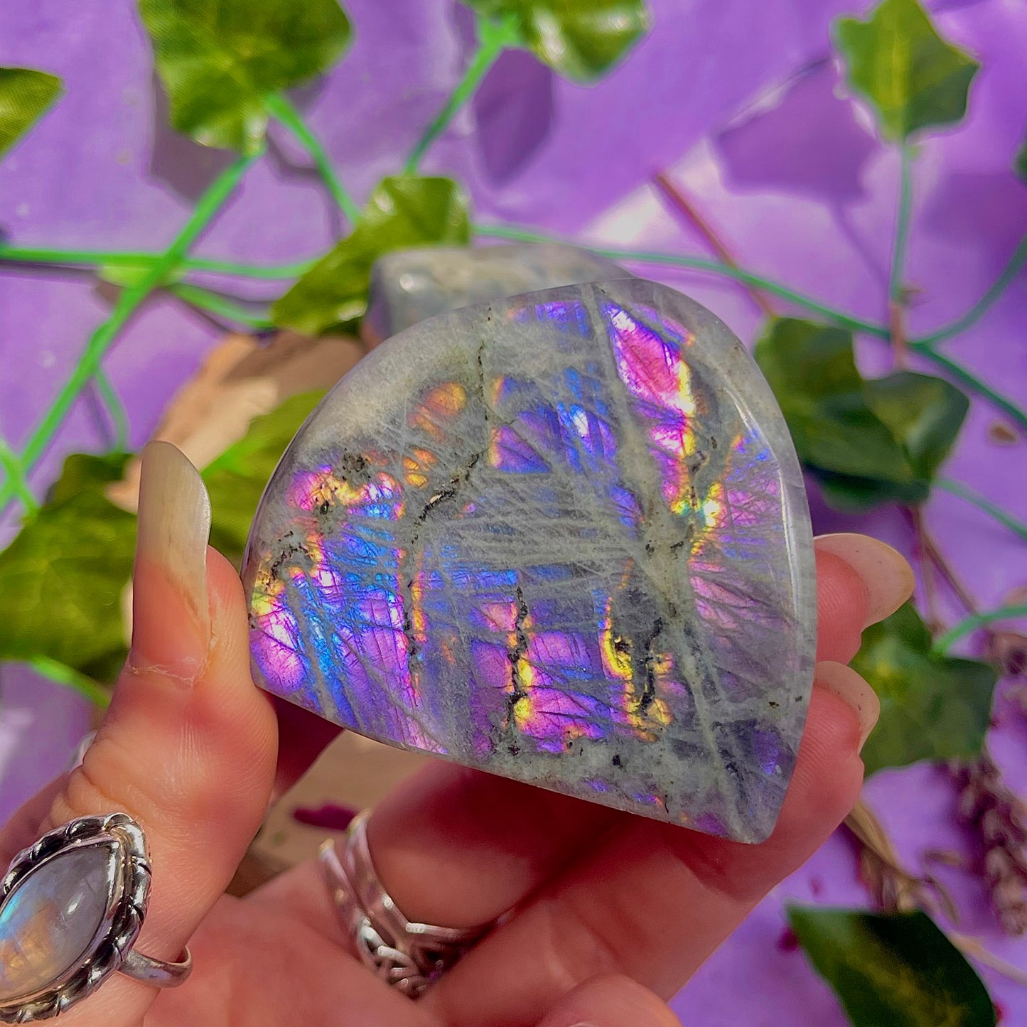 labradorite freeform xs ~ intuitively chosen