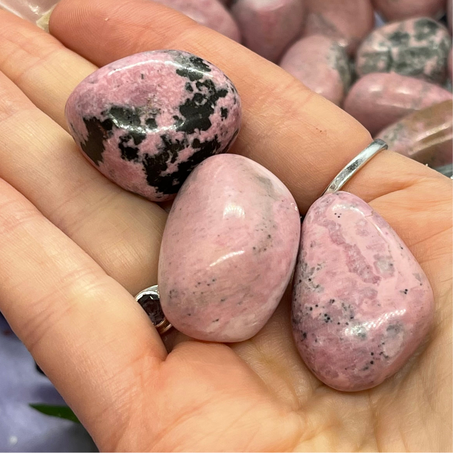 rhodonite tumble