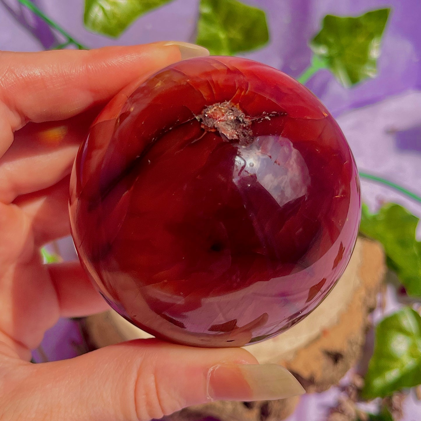 carnelian sphere B
