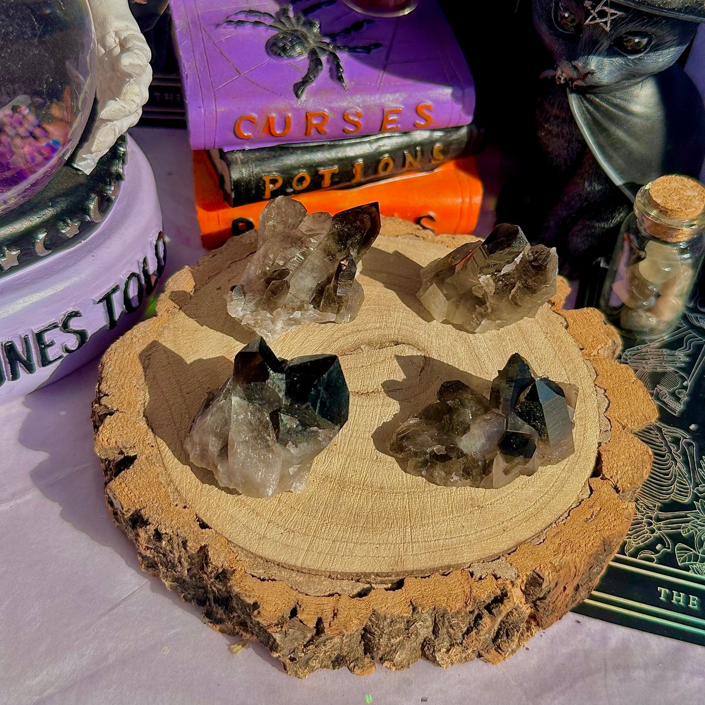 smoky quartz clusters ~ choose your own
