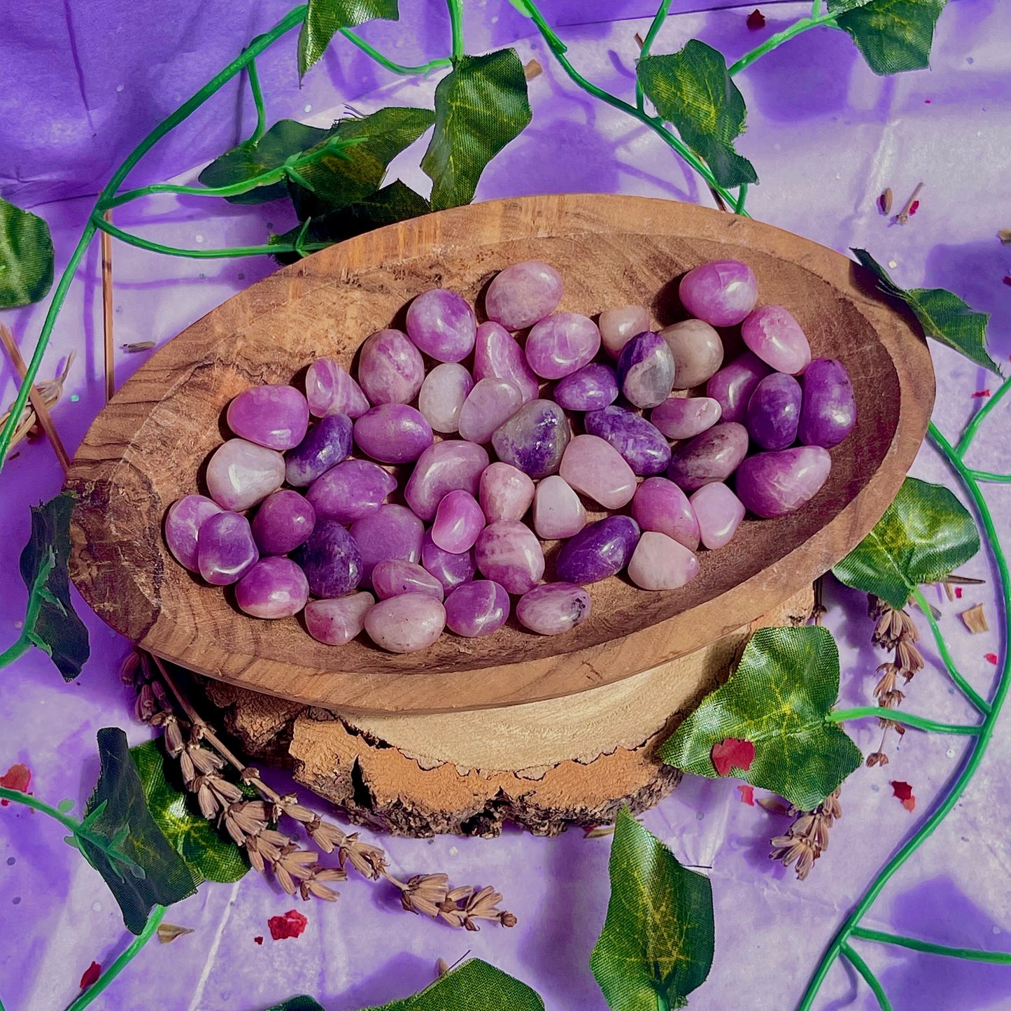 lepidolite tumble mini
