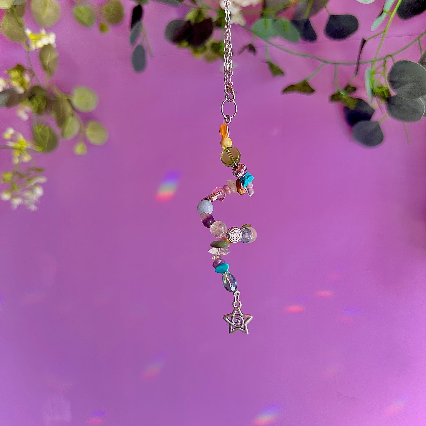 dolly mixture spiral car charm