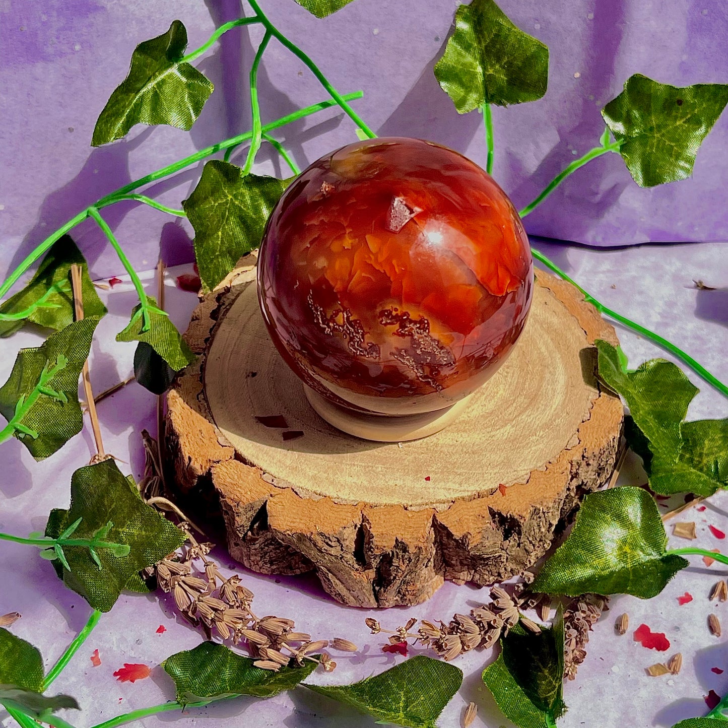 carnelian sphere A