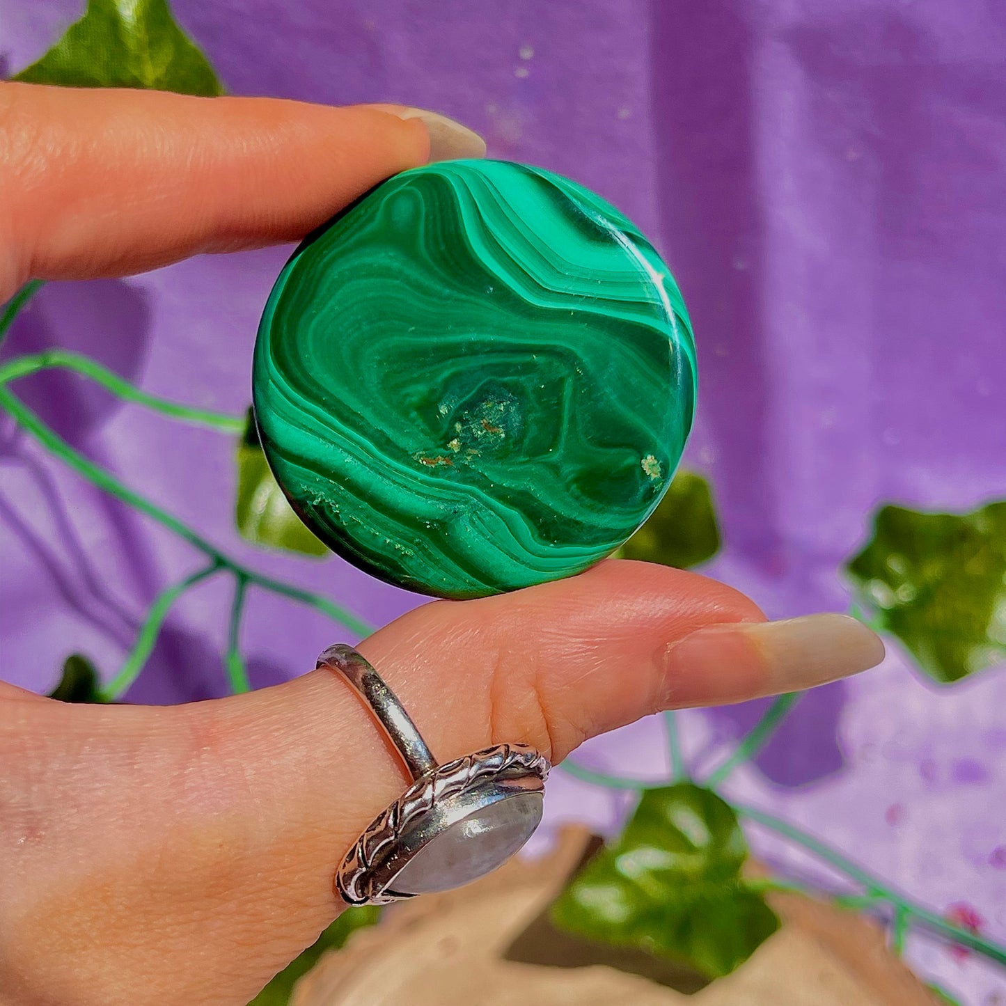 malachite disc E
