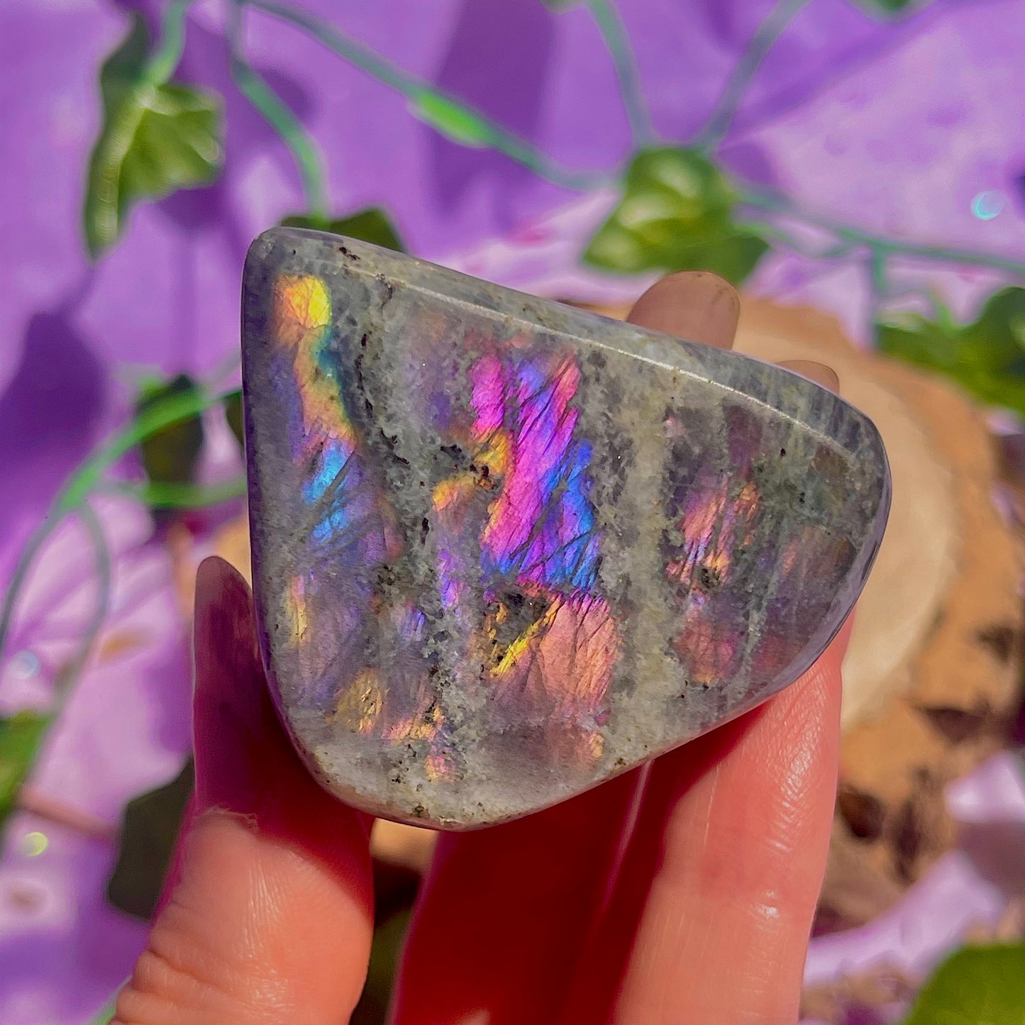 labradorite freeform xs ~ intuitively chosen