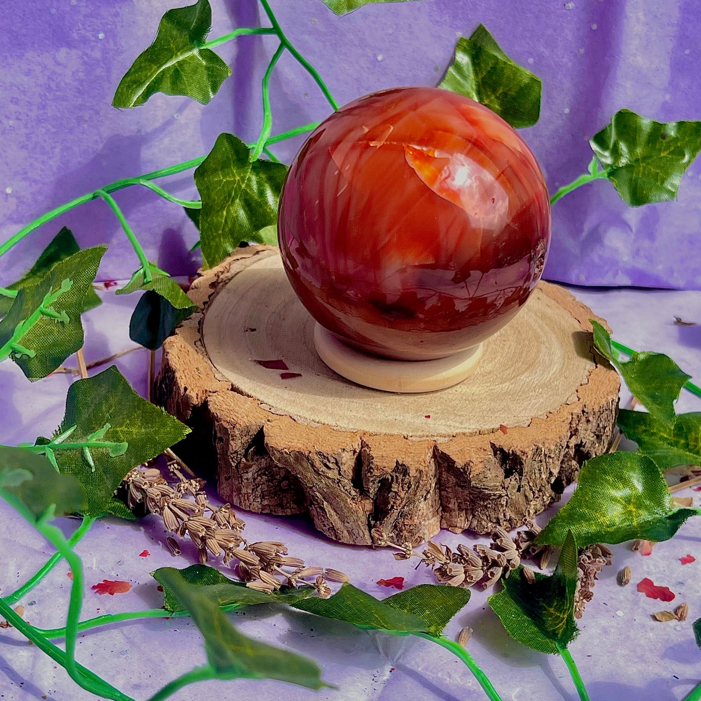 carnelian sphere B