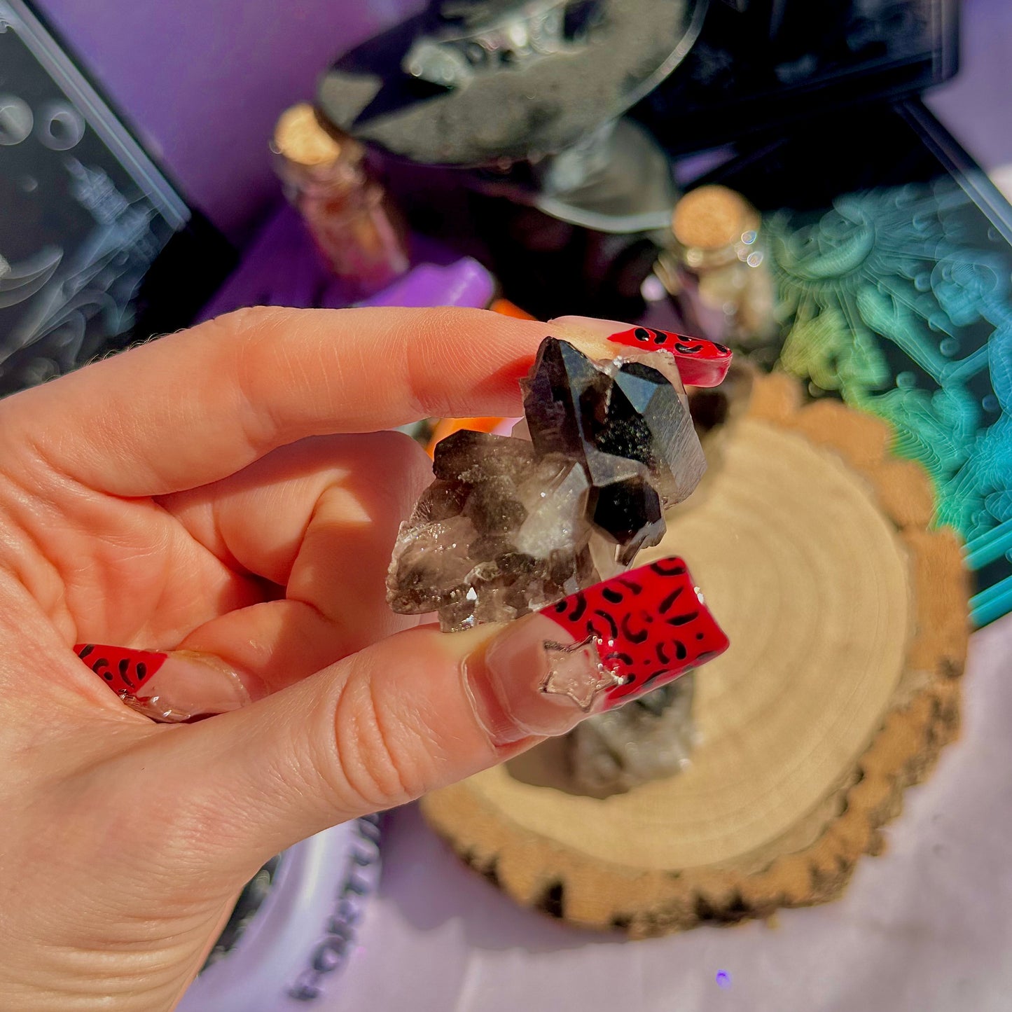 smoky quartz clusters ~ choose your own