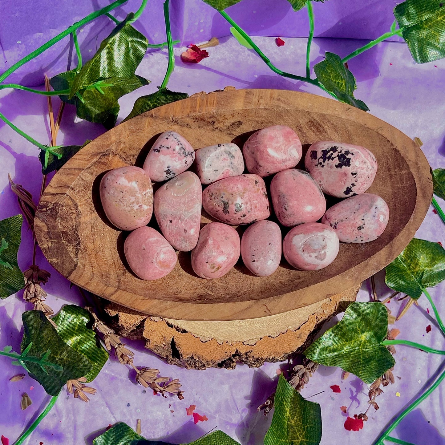 rhodonite tumble