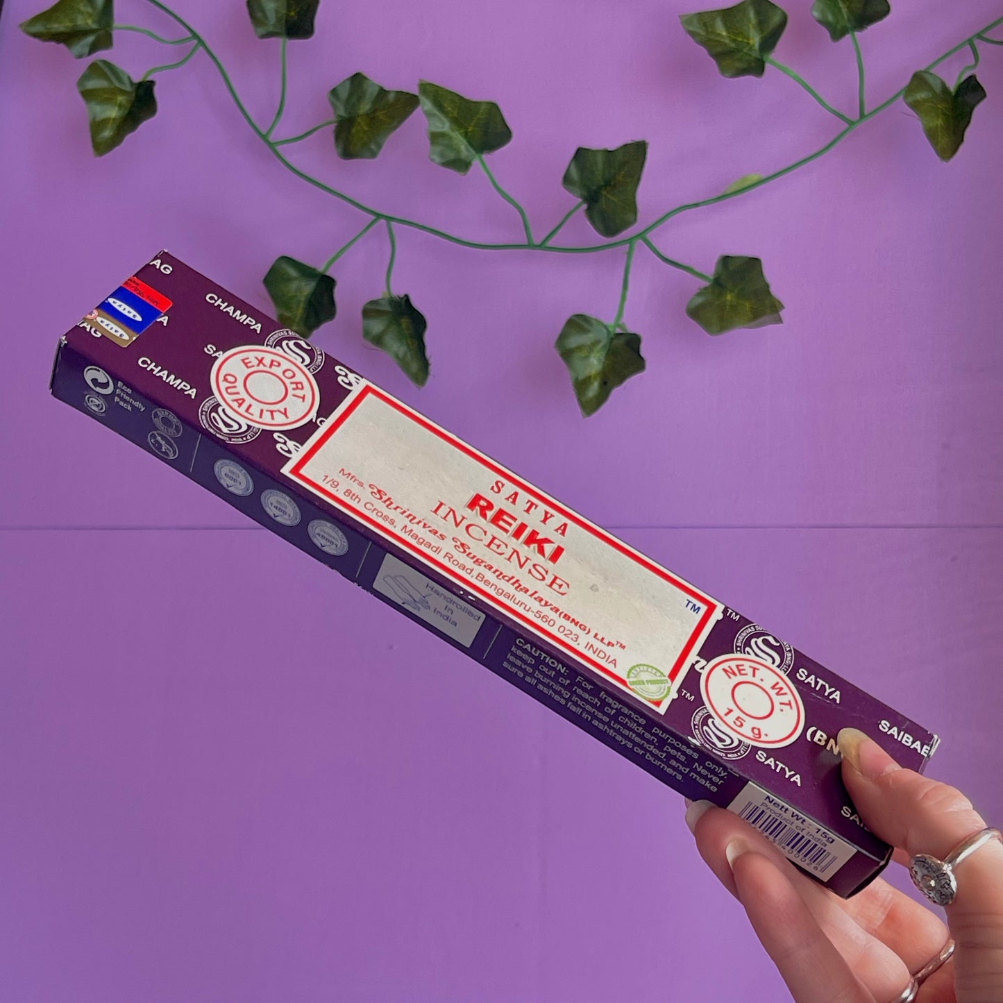satya reiki incense