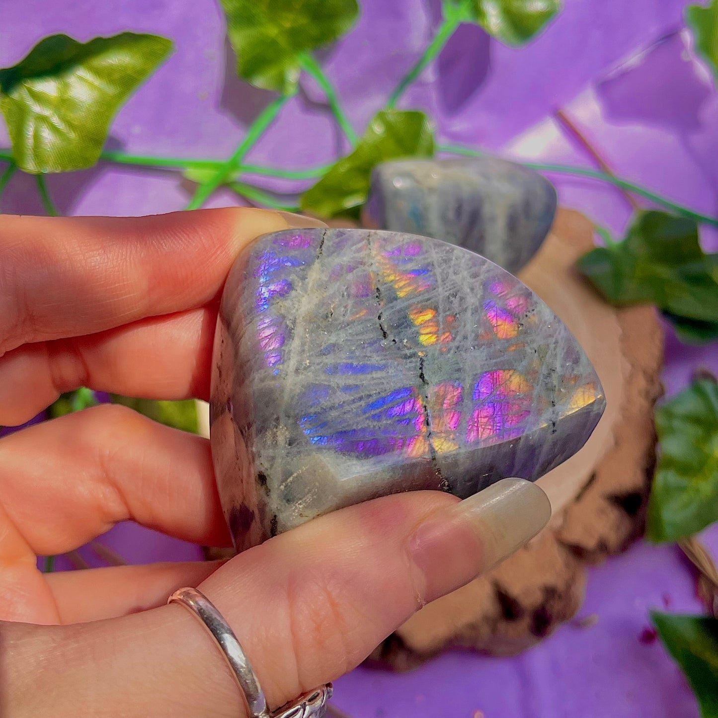 labradorite freeform xs ~ intuitively chosen