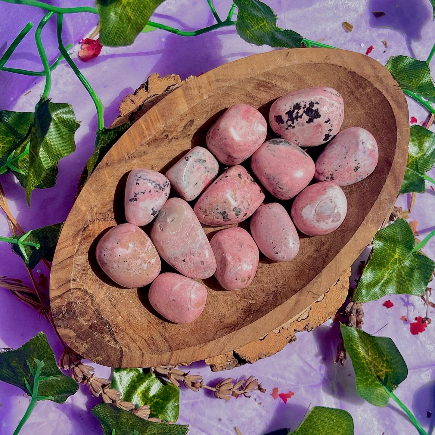 rhodonite tumble