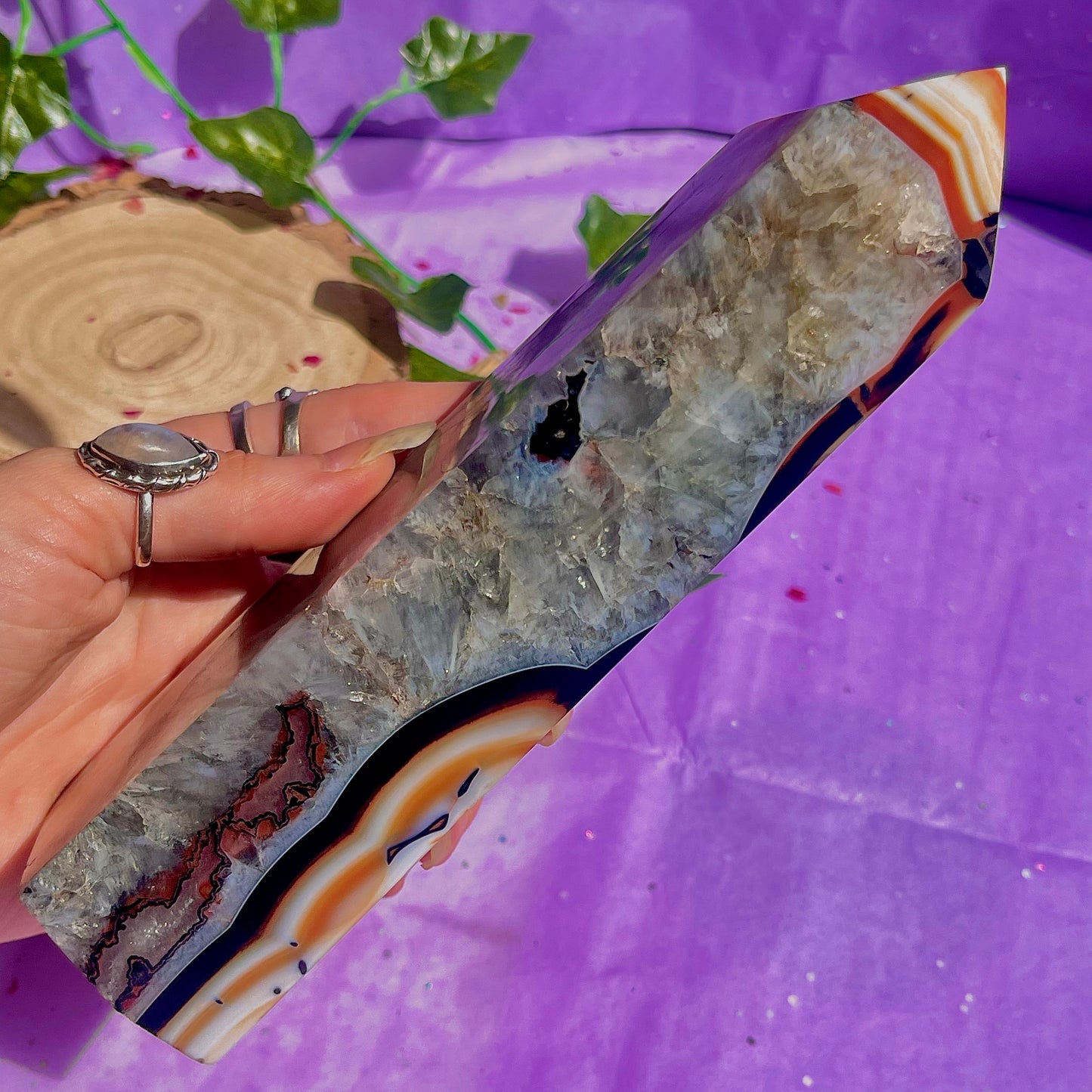 sardonyx agate tower