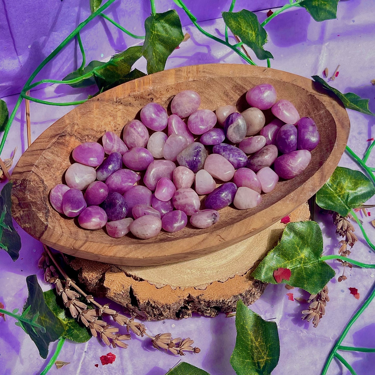 lepidolite tumble mini