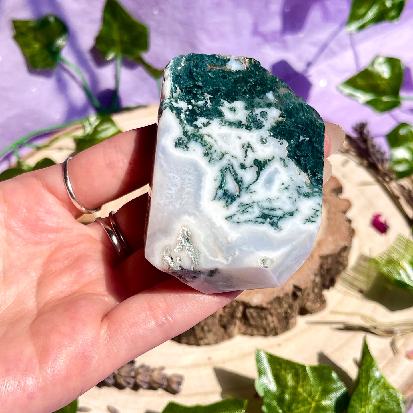 moss agate freeform b