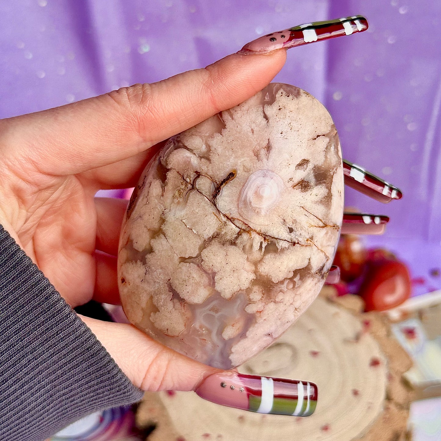 flower agate freeform A