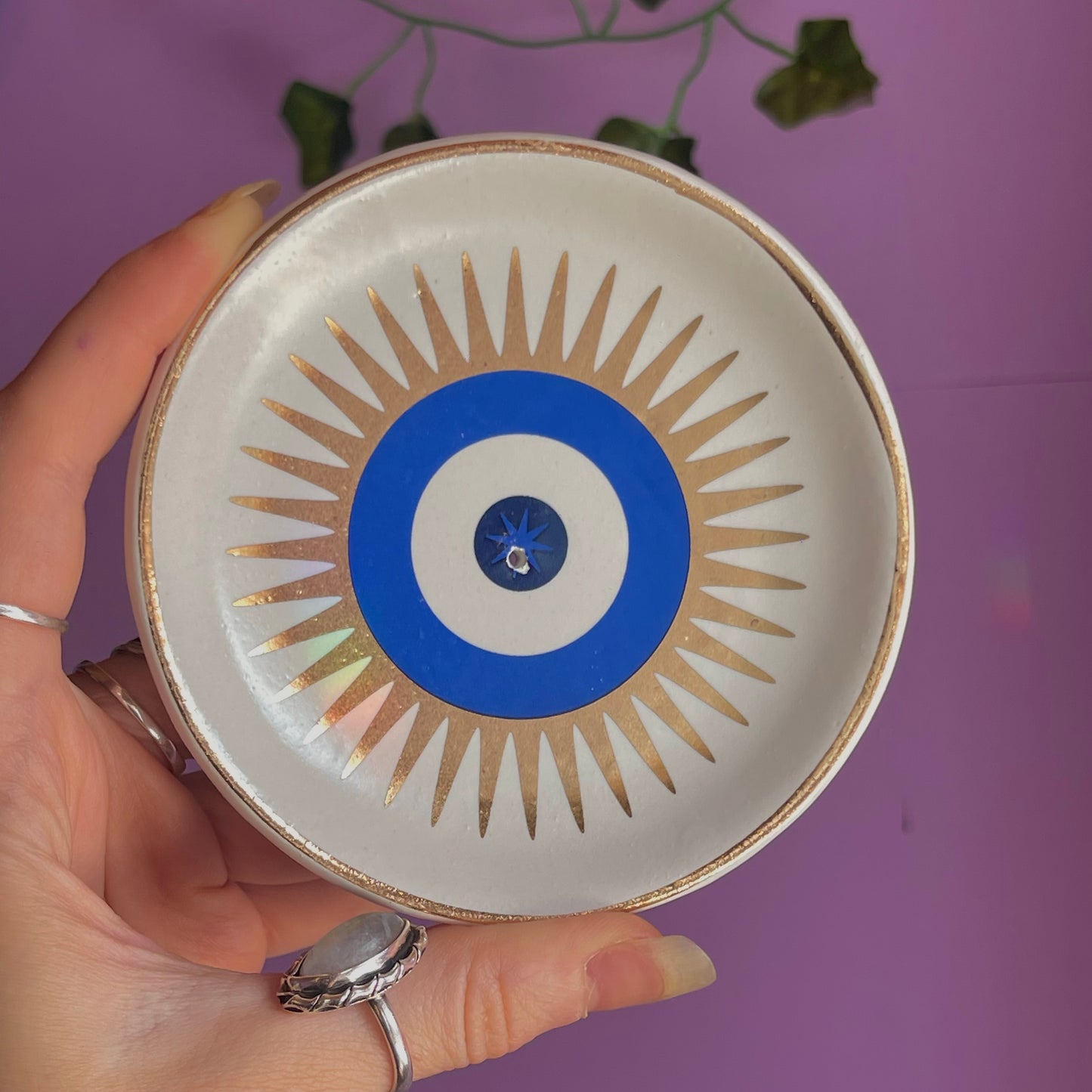 all seeing eye incense holder