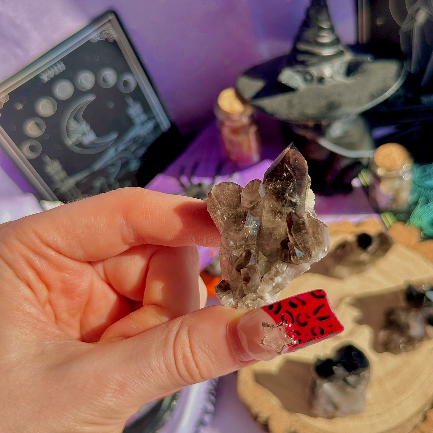 smoky quartz clusters ~ choose your own