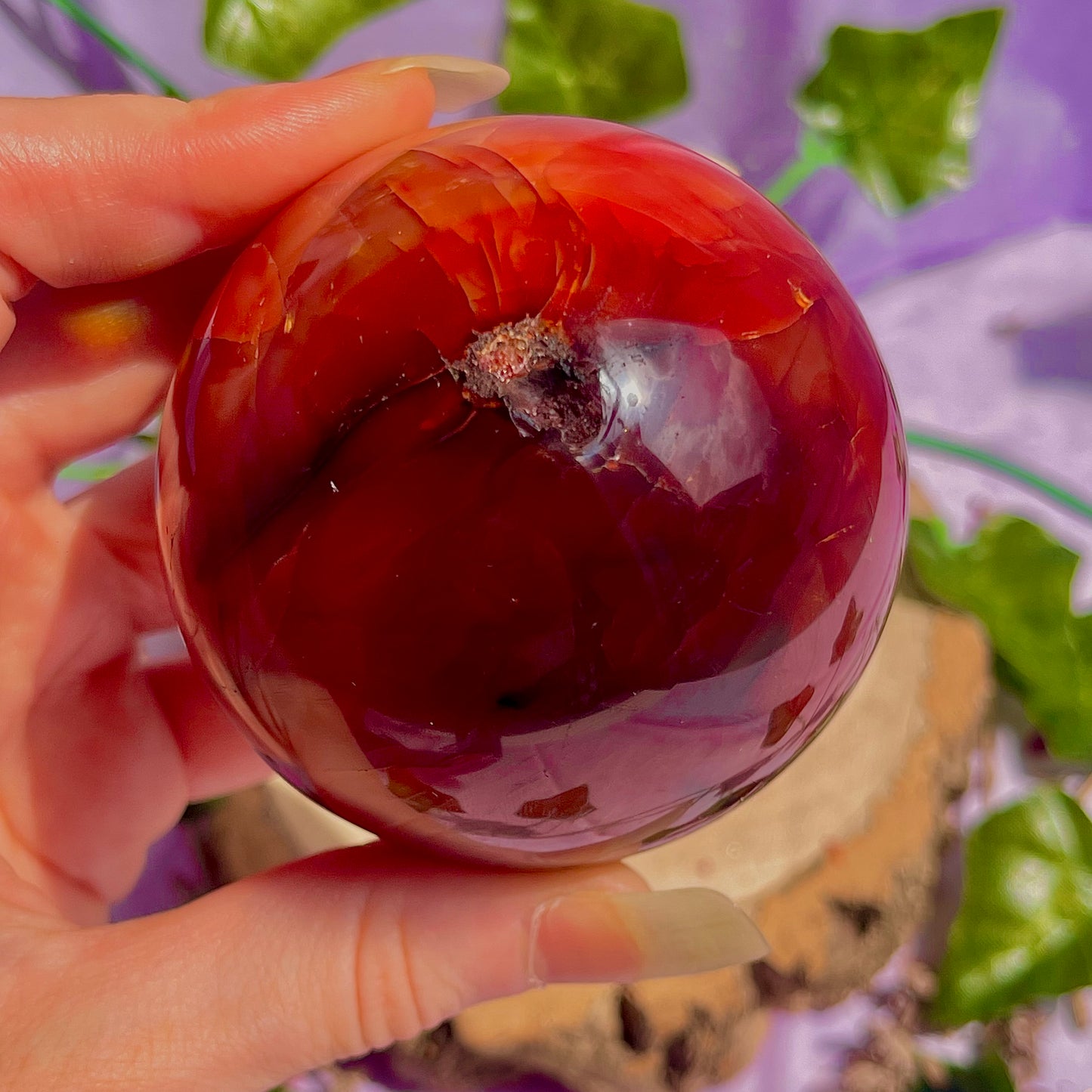 carnelian sphere B