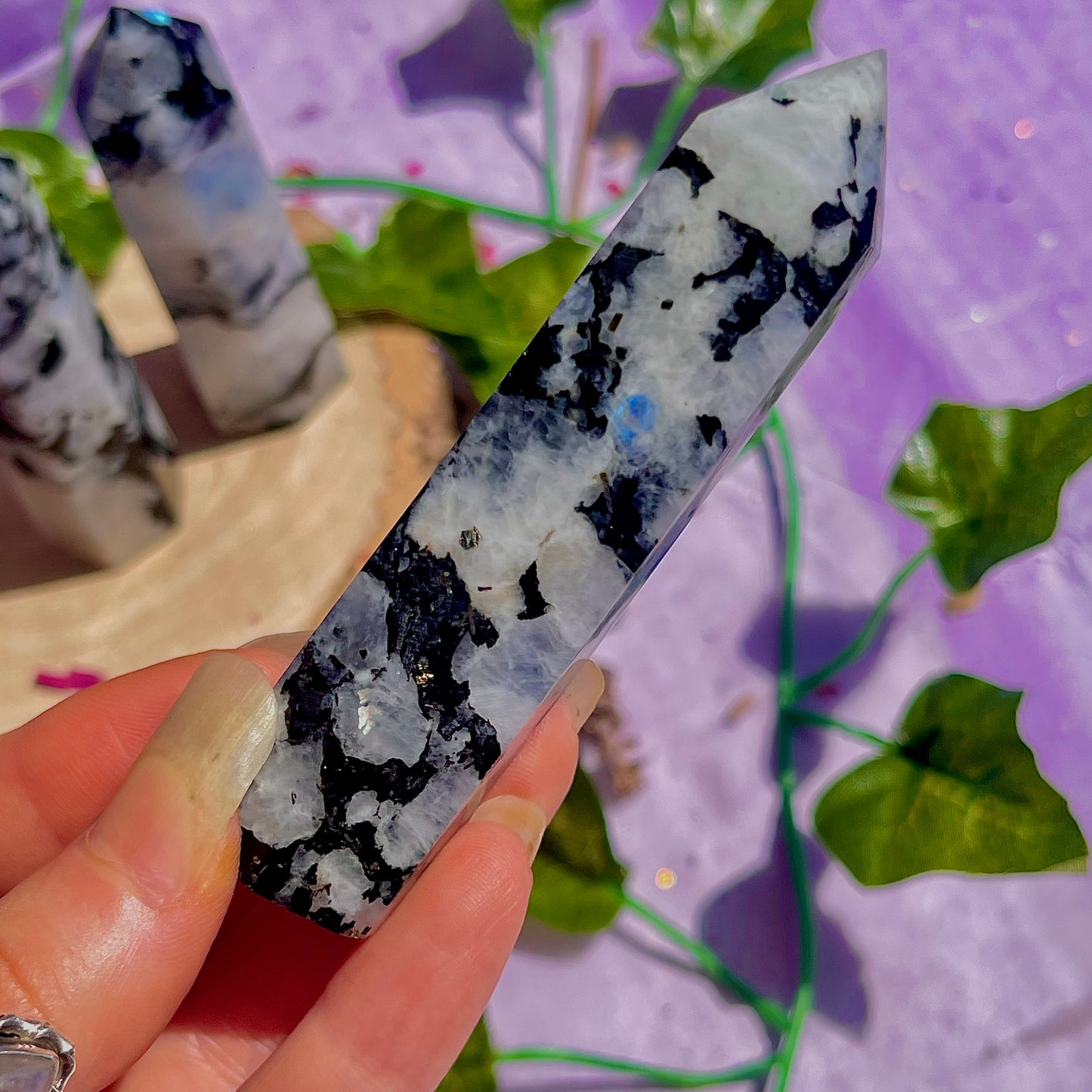 rainbow moonstone towers ~ intuitively chosen