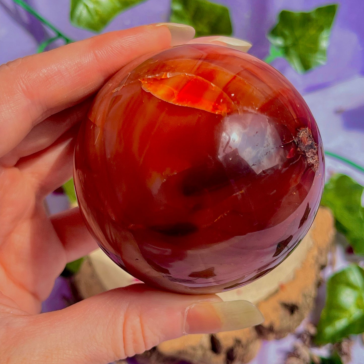 carnelian sphere B