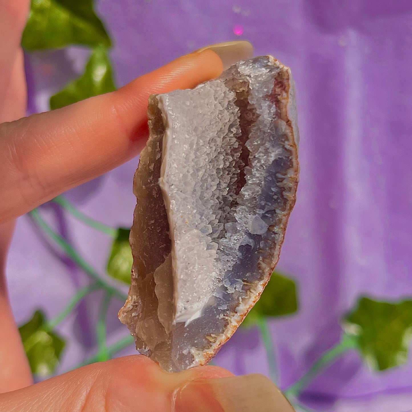 druzy agate geodes E1-3
