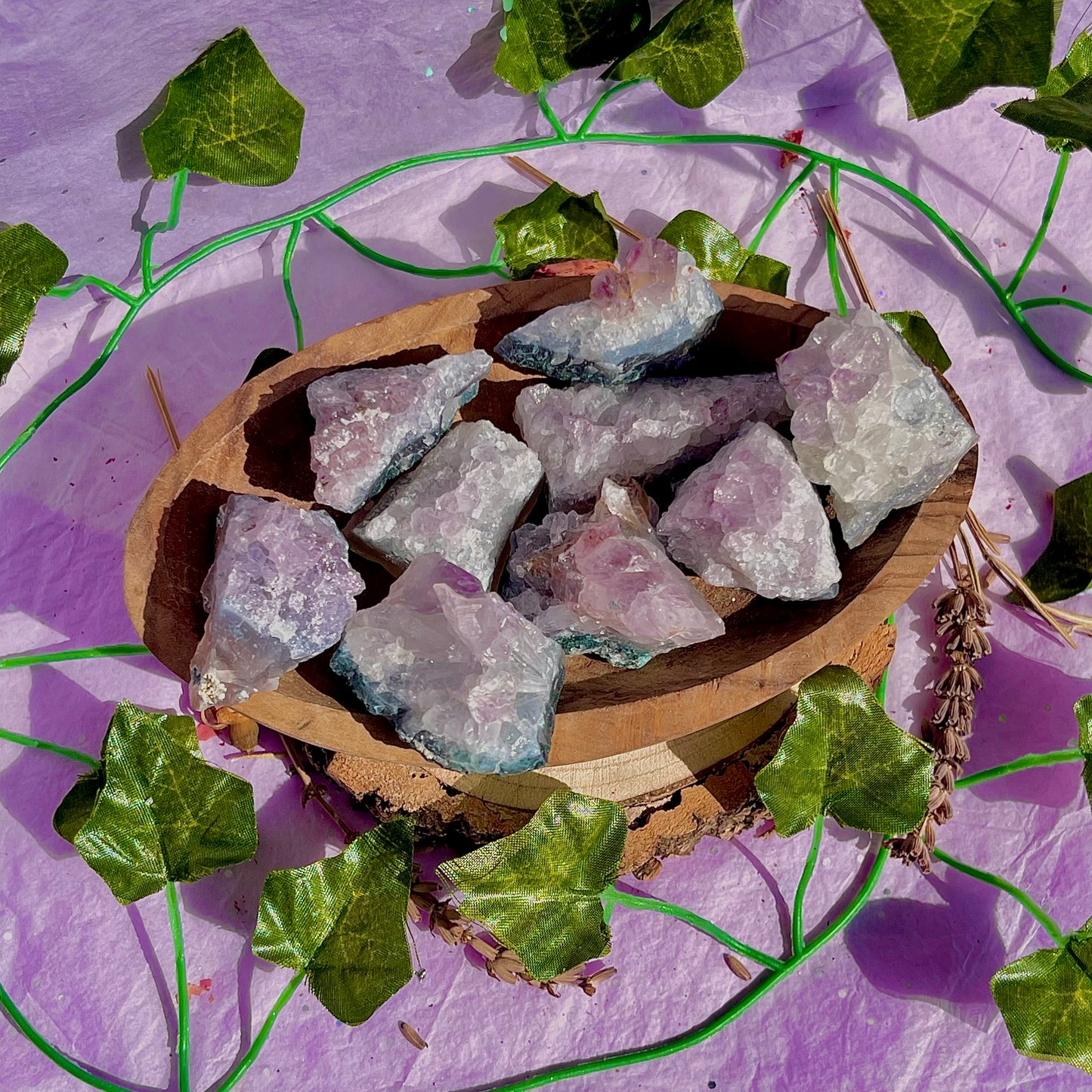 raw/rough amethyst clusters mini (xxs, xs, s)