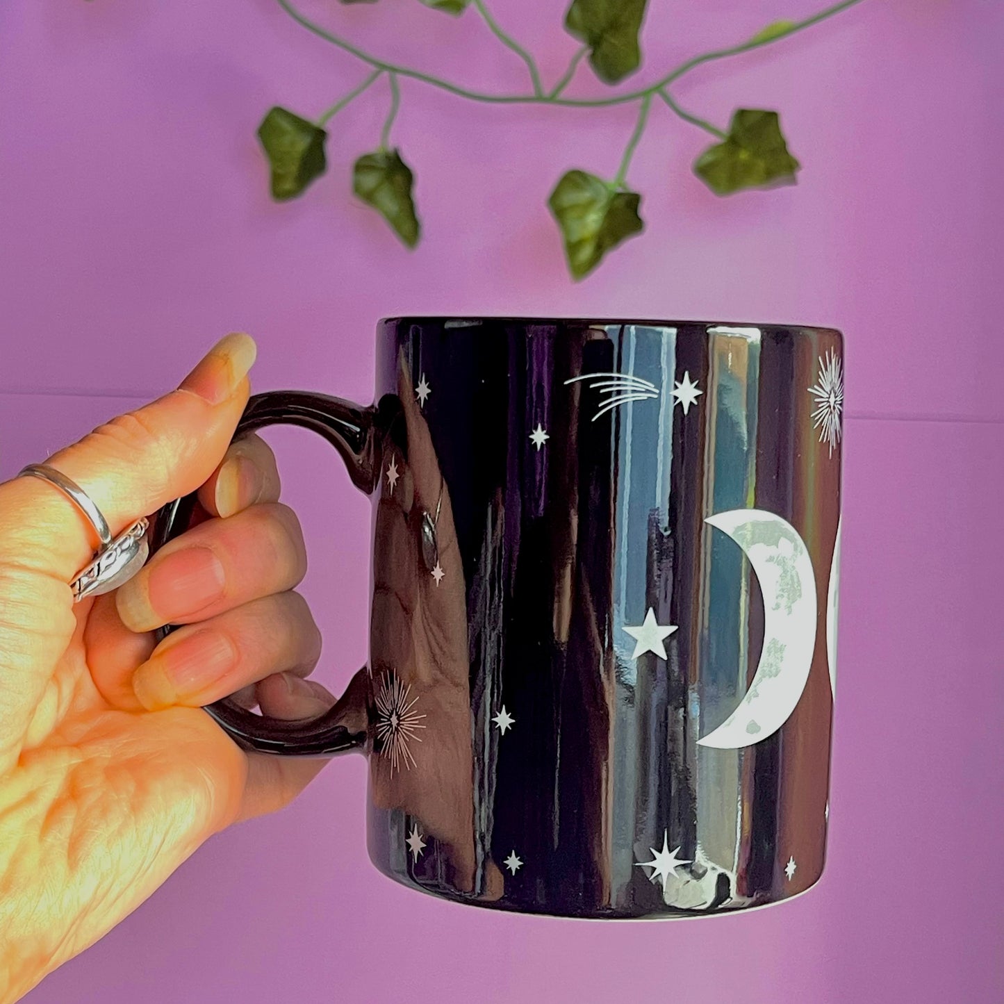 black magic mug - moon phase