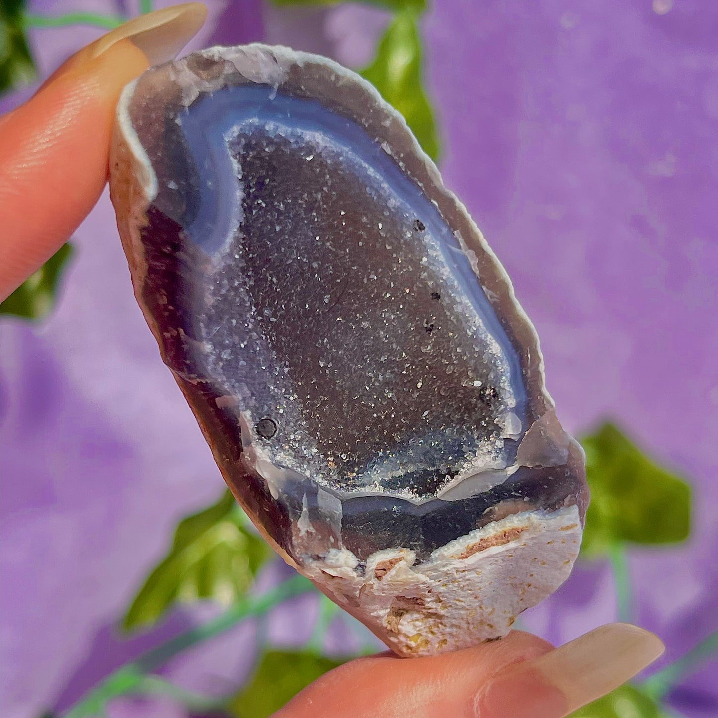 druzy agate geodes C1-5