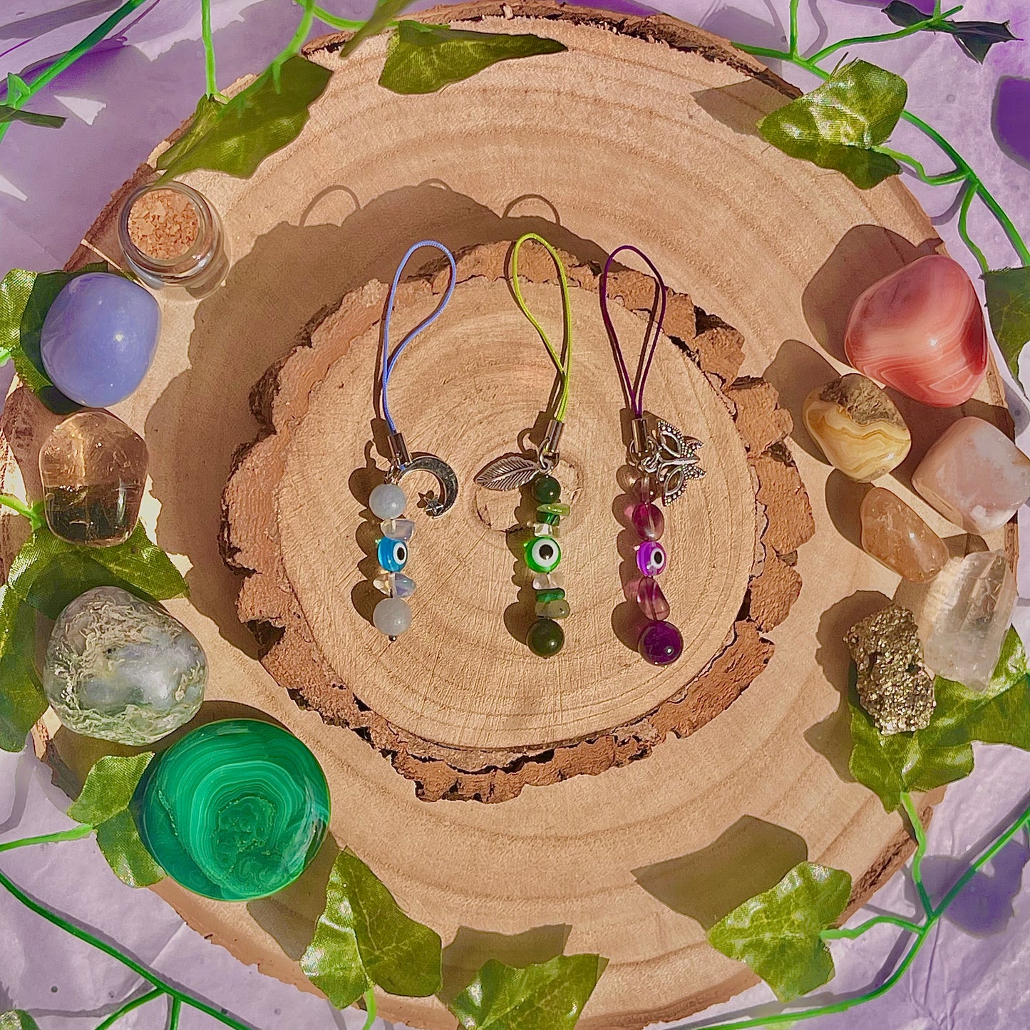 simple phone charms