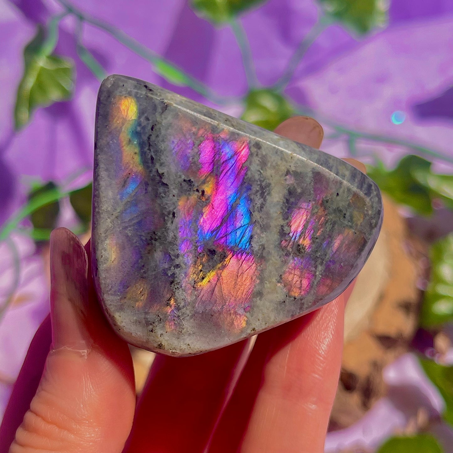 labradorite freeform xs ~ intuitively chosen