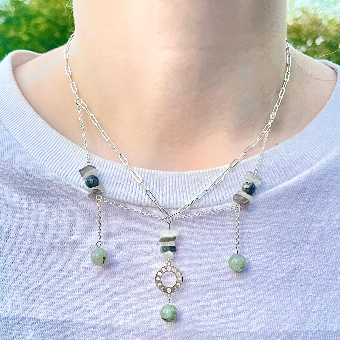 going through phases necklace
