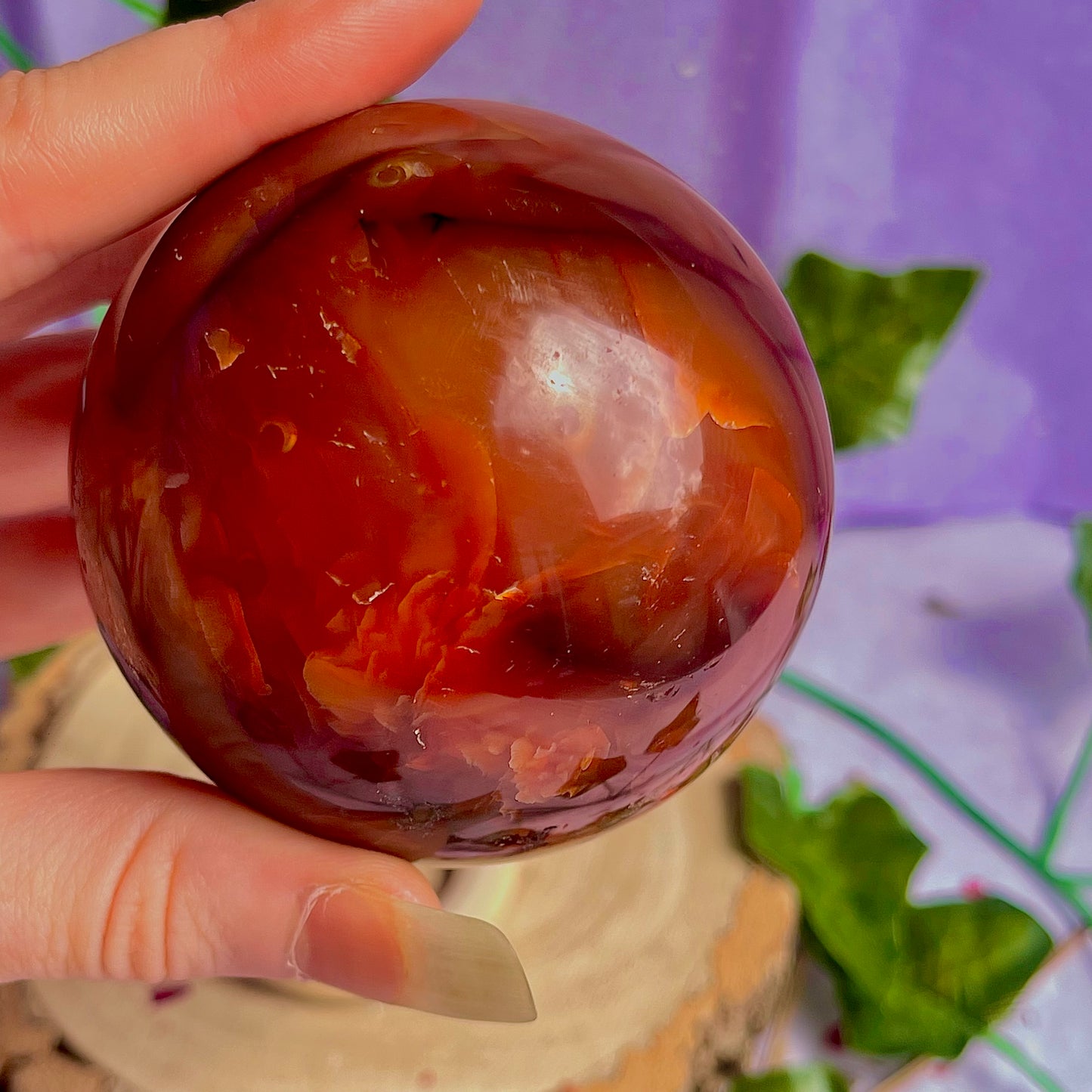 carnelian sphere A
