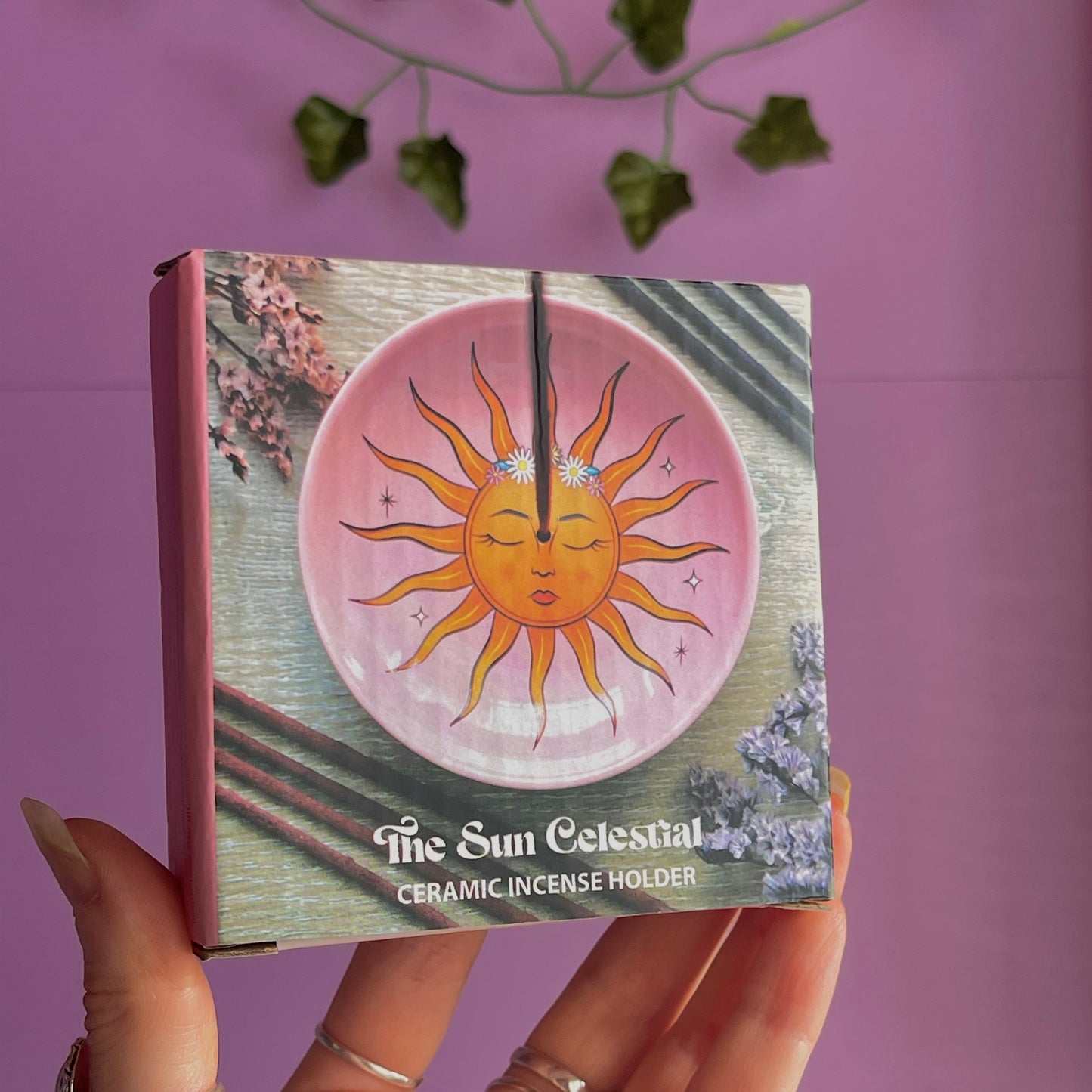 the sun celestial incense holder