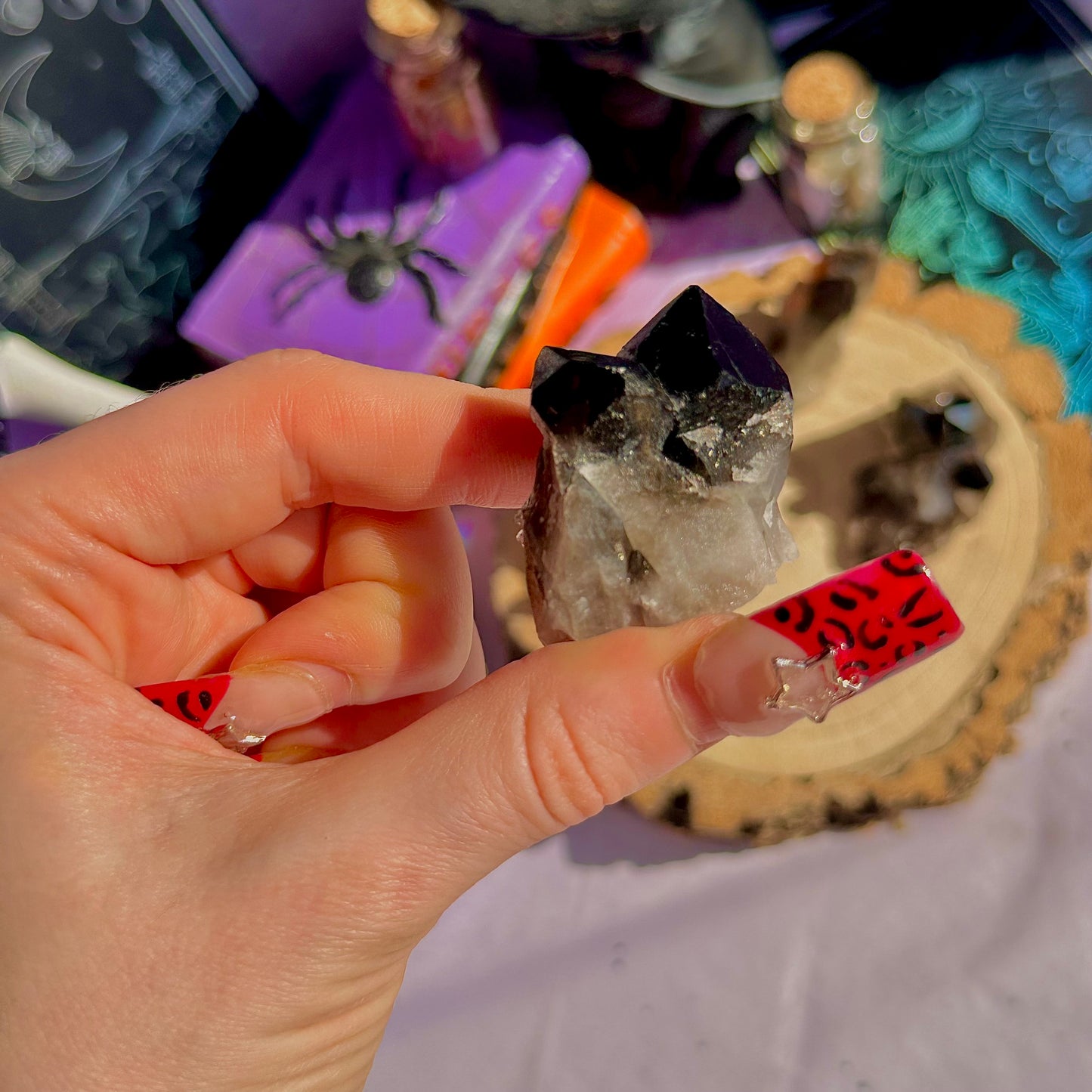 smoky quartz clusters ~ choose your own