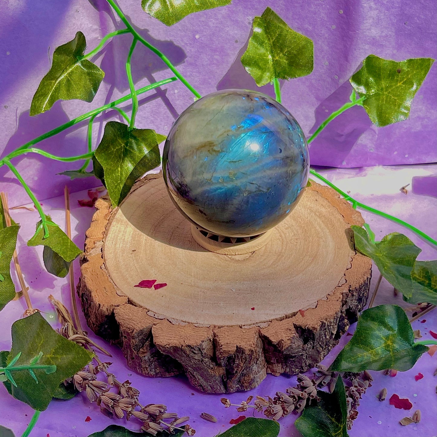 labradorite sphere