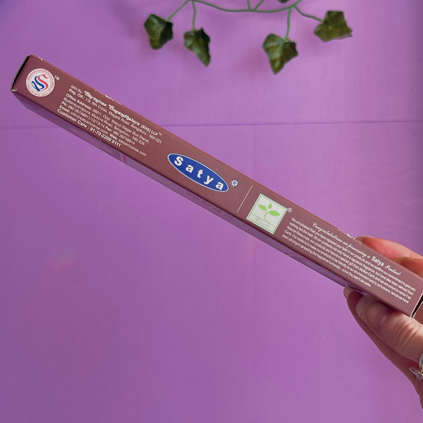 satya musk incense
