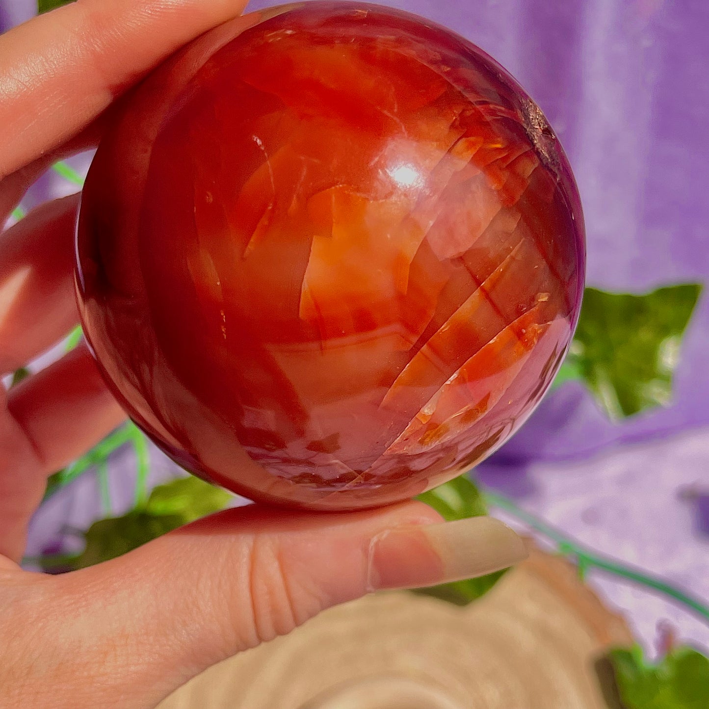 carnelian sphere B