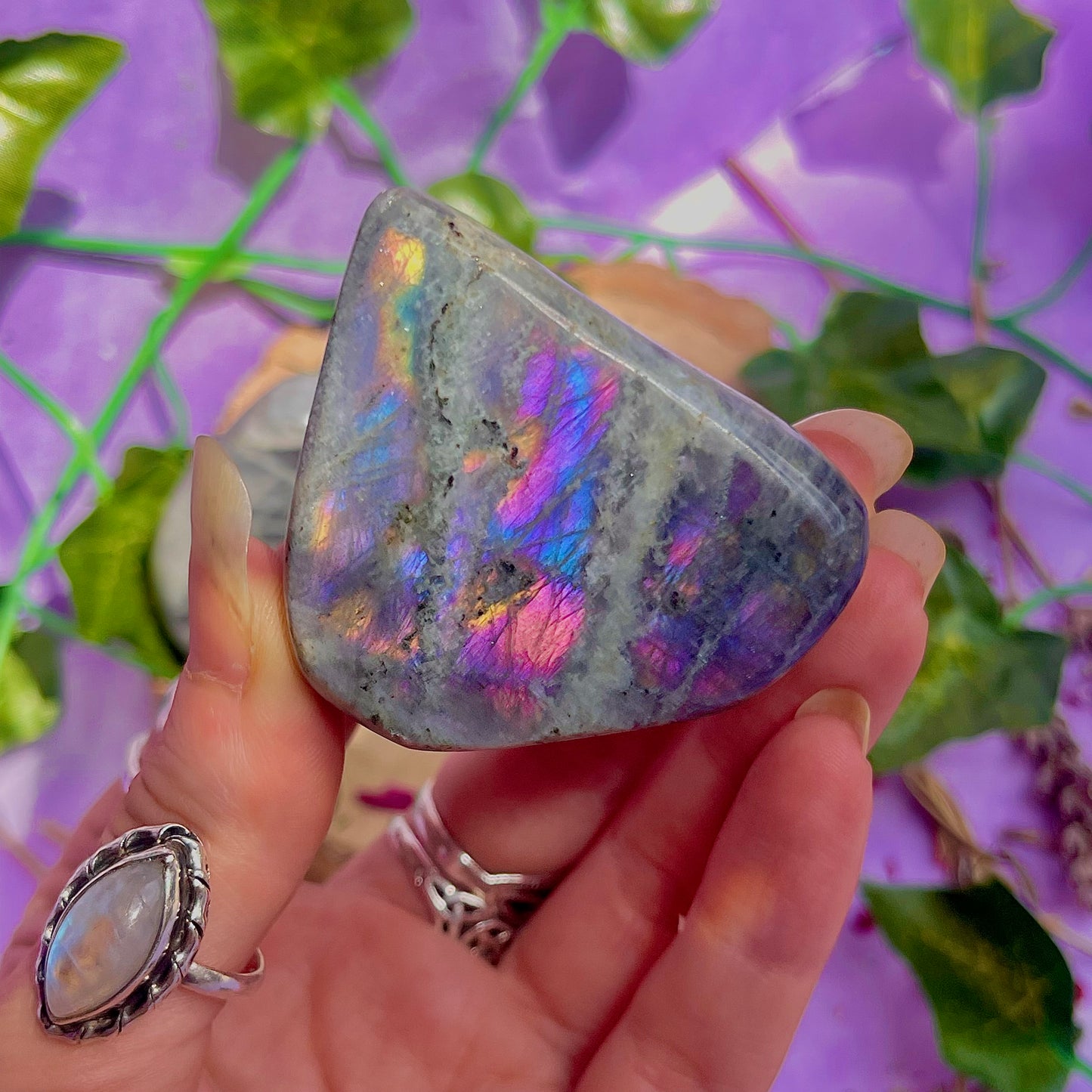 labradorite freeform xs ~ intuitively chosen