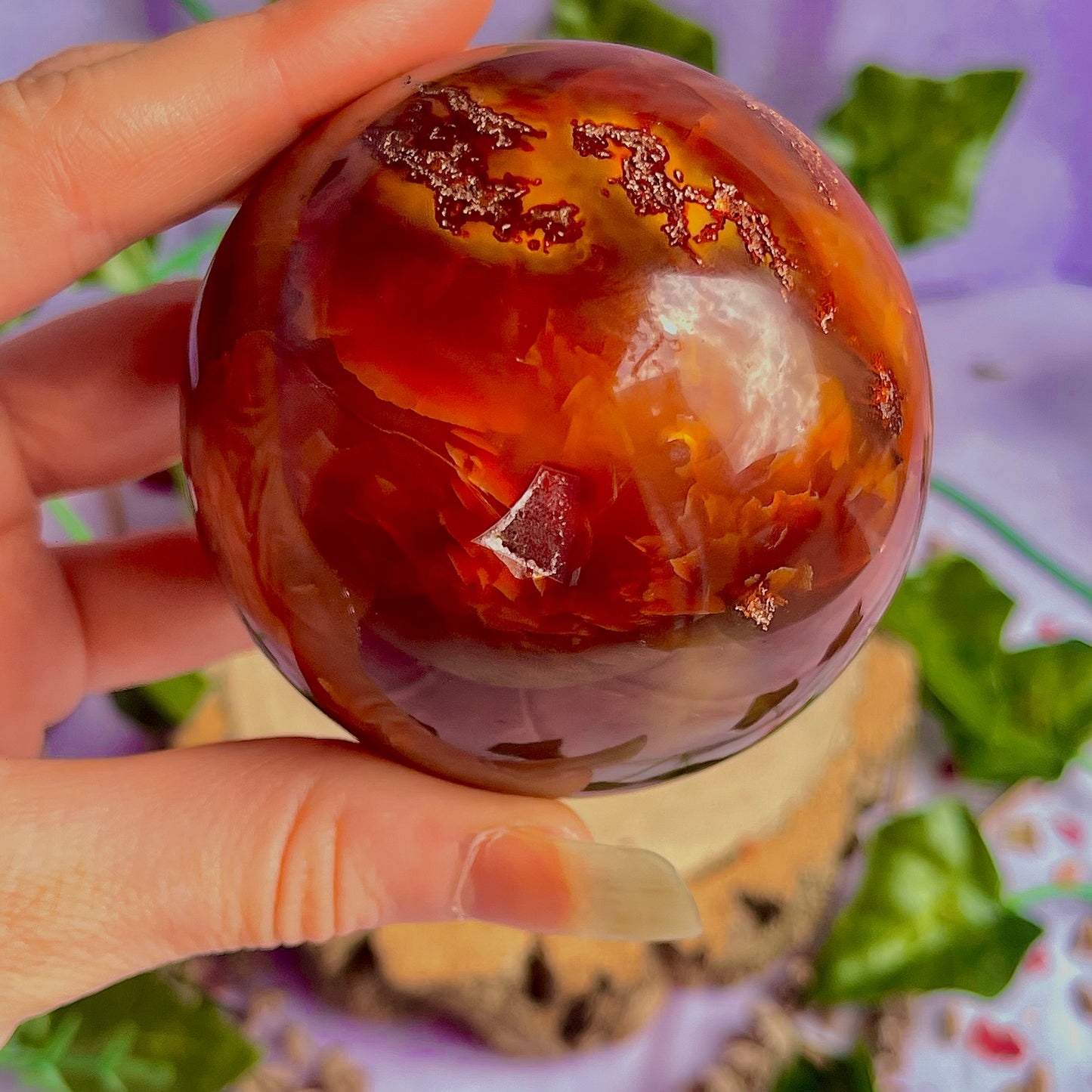 carnelian sphere A