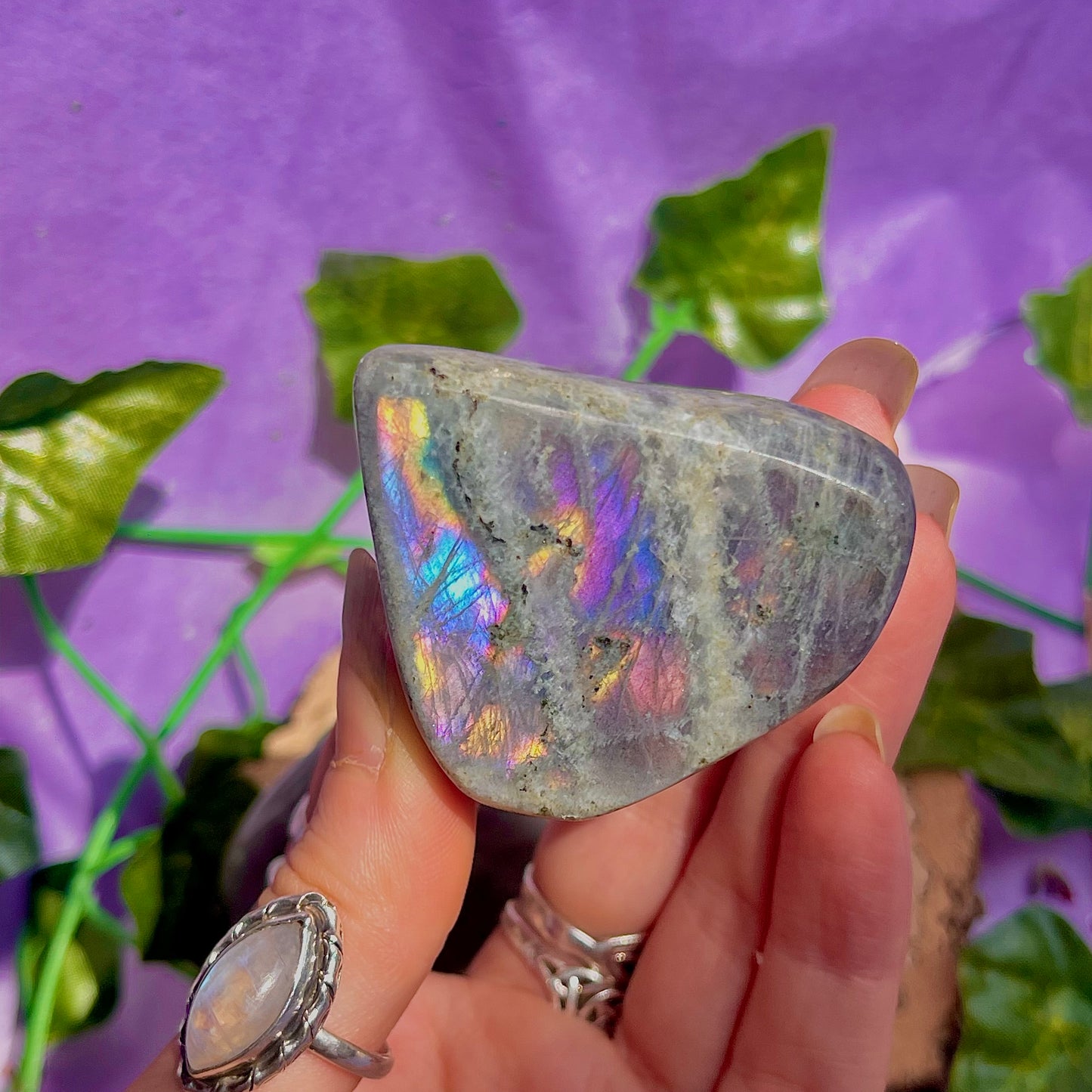labradorite freeform xs ~ intuitively chosen