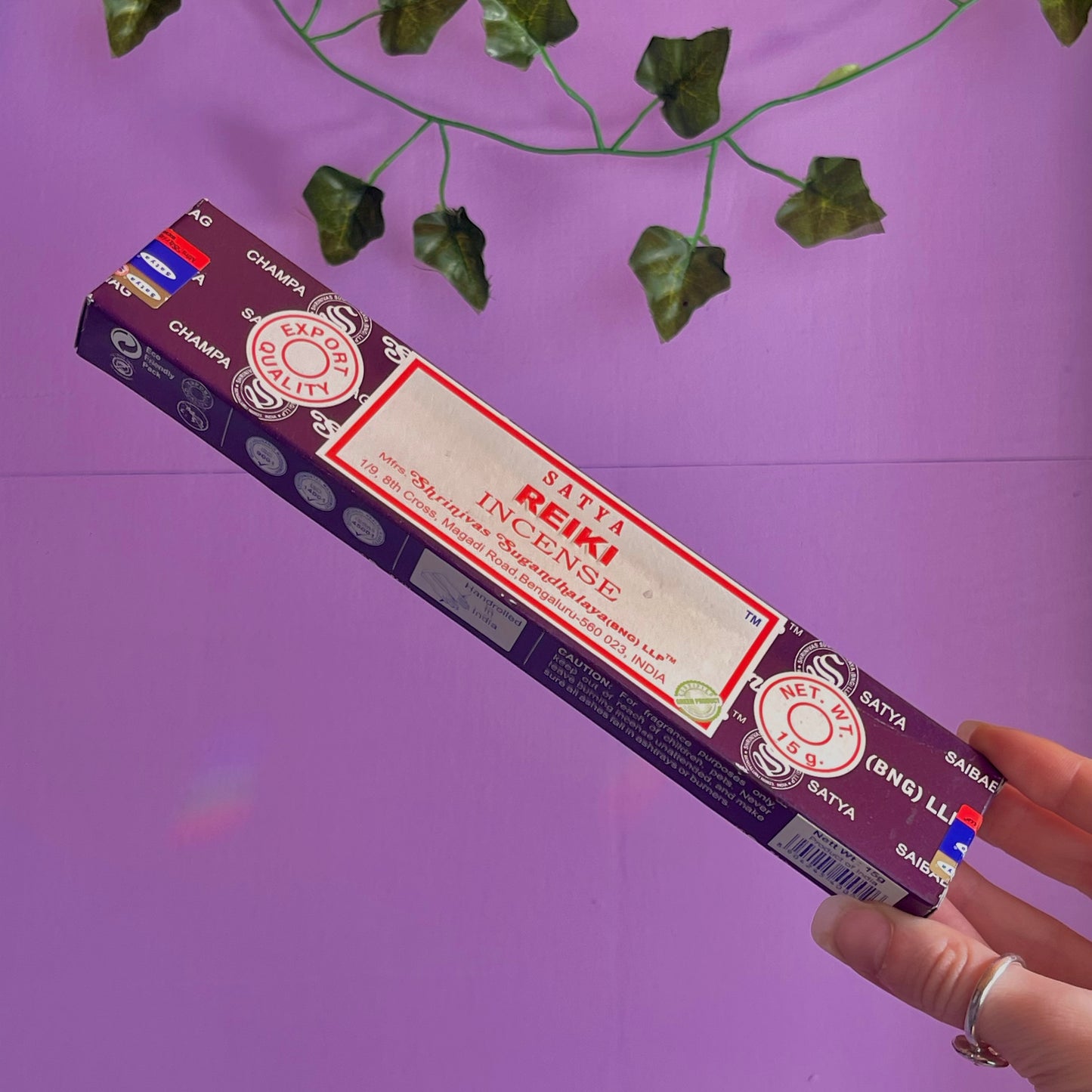 satya reiki incense