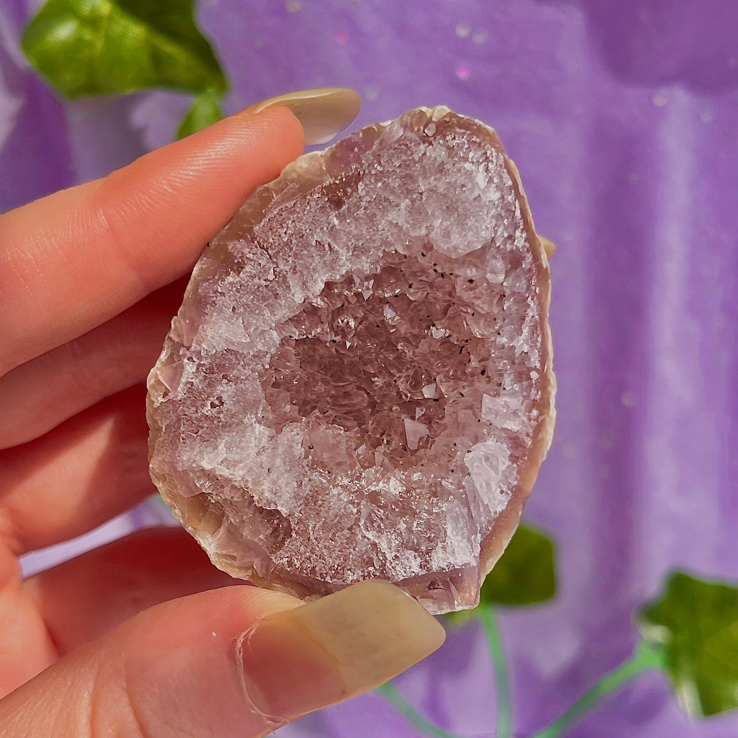 druzy agate geodes B1-5