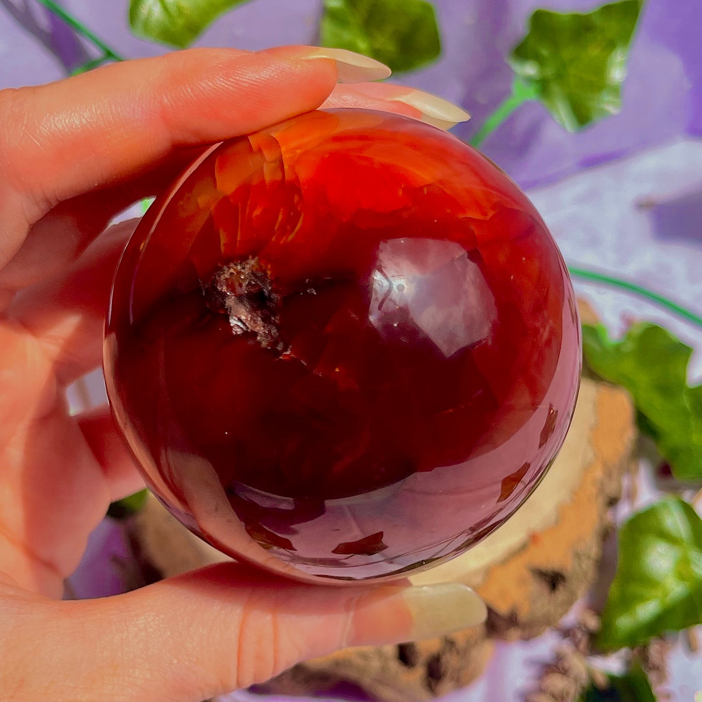 carnelian sphere B